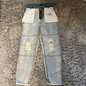 Inside out jeans